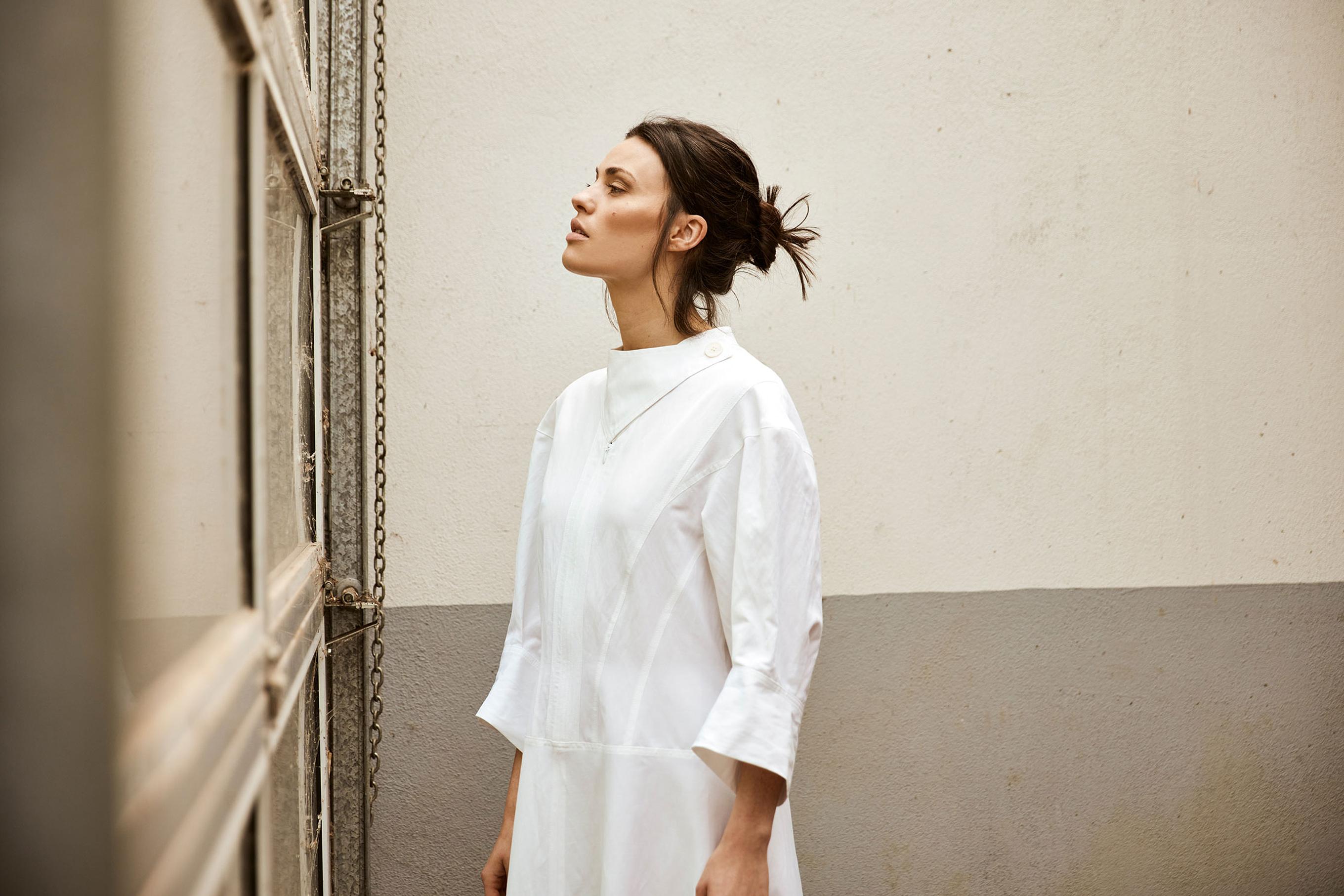 Stephanie pothen, fashion collection, designer collection,, fashion photography, modefotografin, white dress