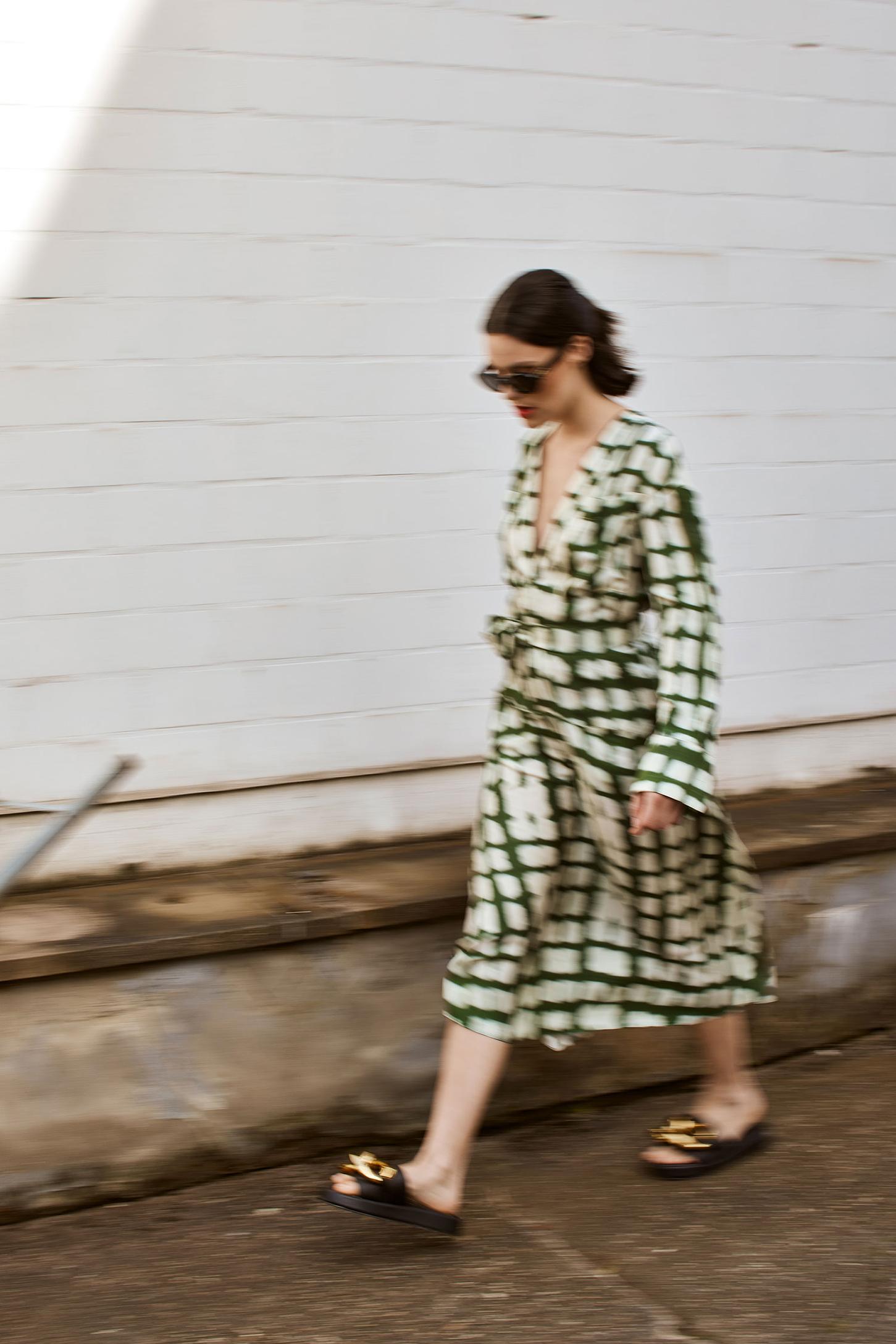 Stephanie pothen, fashion collection, designer collection,, fashion photography, modefotografin, green dress